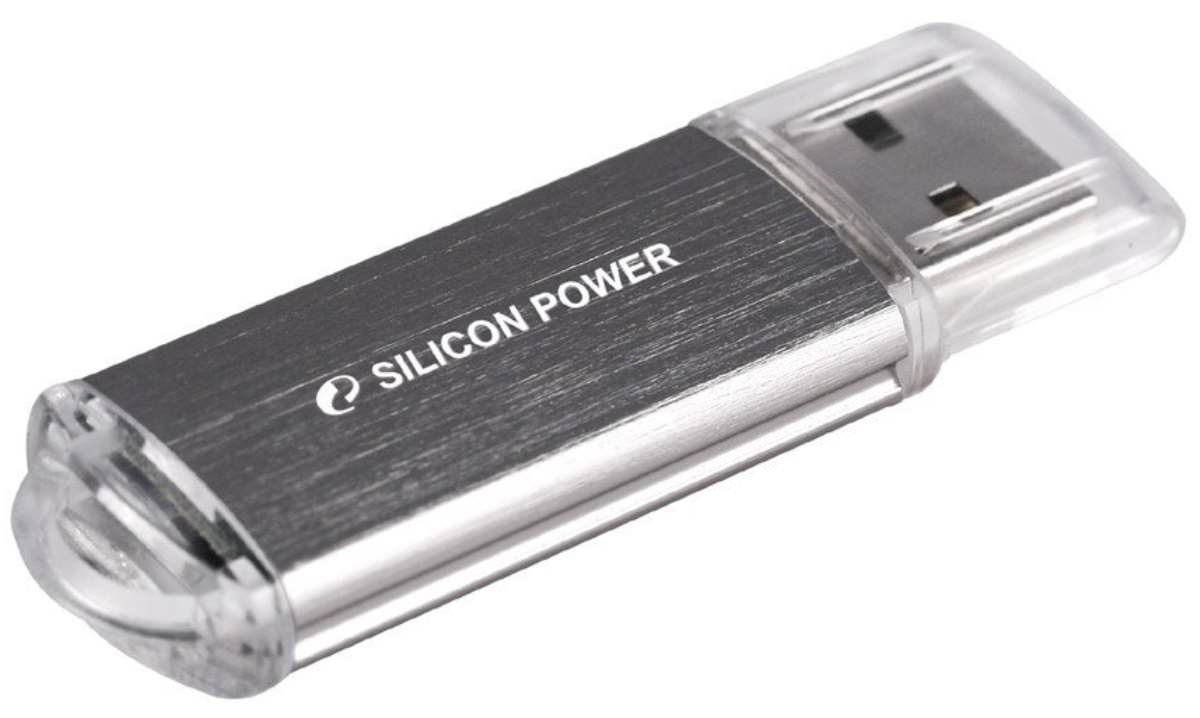 Флешка Silicon Power ultima II-I 32гб Silver