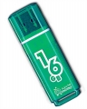 флешка USB SmartBuy Glossy series 16Gb green