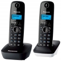 радиотелефон DECT Panasonic KX-TG1612RU grey &amp; white