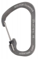 карабин Nite Ize Carabiner SlideLock #4 стальной