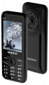 кнопочный телефон с мощным аккумулятором Maxvi P12 black
