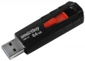 флешка USB SmartBuy IRON 64Gb 3.0 black/red