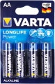 батарейки (4 шт.) Varta LR6/AA LONGLIFE Power-4BL 