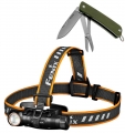 налобный фонарь + карманный нож Fenix HM61RS22G 
