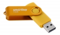 флешка USB SmartBuy Twist 16Gb yellow