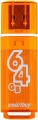 флешка USB SmartBuy Glossy series 64Gb orange