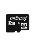 карта памяти SmartBuy 32Gb microSDHC Class 10 без адаптера black