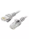 патч-корд ATcom UTP, 10 m, литой, RJ45, Cat.5e серый