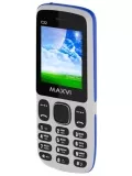 мобильный телефон Maxvi C22 white-blue