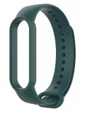 силиконовый ремешок Xiaomi для Mi Band 5 темно-бирюзовый