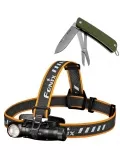 налобный фонарь + карманный нож Fenix HM61RS22G 
