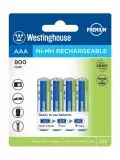 аккумуляторы (4 шт) Westinghouse 800 mAh  R03/AAA-BP4 