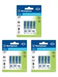 аккумуляторы Westinghouse 800 mAh  R03/AAA 12шт. 