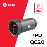 автомобильное зарядное устройство для смартфона Arroys CR-4