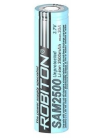 IMR аккумулятор Robiton SAM2500 20А 18650 2500mAh без защиты