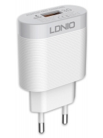 зарядное устройство LDNIO A303Q USB*3A Quick Charge 3.0 + кабель USB - Lightning