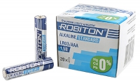 мизинчиковые батарейки (20 шт.) Robiton STANDARD LR03/AAA-BULK20 мизинчиковые батарейки (20 шт.) Robiton STANDARD LR03/AAA-BULK20
