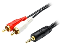 переходник ATcom 1.5 m jack3.5(m)-&gt;2RCA(m)