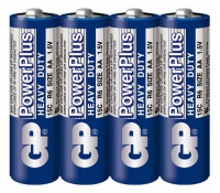 батарейки (4 шт.) GP R6/AA PowerPlus HEAVY DUTY-OS4