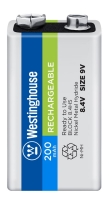 аккумулятор 9В Westinghouse 200 mAh 6F22/Крона-BP1