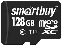 карта памяти SmartBuy 128Gb microSDXC Class 10 без адаптера