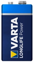 батарейка Varta 6LR61/Крона LONGLIFE Power-1BL