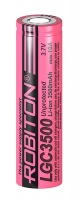 аккумулятор IMR Robiton LGC3500 10A (LG 18650MJ1) без защиты