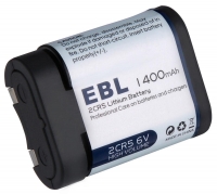 литиевая батарейка для вспышки EBL 2CR5