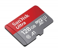 карта памяти SanDisk 128GB microSDXC  Cl10 U1 Ultra 100MB/s без адаптера