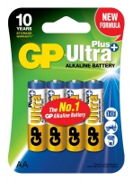 батарейки (4 шт.) GP Ultra Plus LR6/AA-BL4