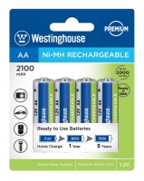 аккумуляторы (4 шт) Westinghouse 2100 mAh  R6/AA-BP4 аккумуляторы (4 шт) Westinghouse 2100 mAh  R6/AA-BP4