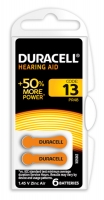 батарейки для слуховых аппаратов Duracell ZA13/PR48-6BL ACTIVAIR