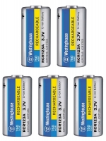 аккумуляторы Westinghouse RCR123A 3,7V 750mAh без защиты 5шт. аккумуляторы Westinghouse RCR123A 3,7V 750mAh без защиты 5шт.