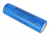 литиевый аккумулятор Minamoto Li-14500 850 мАч, без защиты