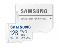 карта памяти Samsung 128Gb microSDXC Class 10 Evo Plus A2 V30 UHS-I  (R/W 90/160 MB/s)