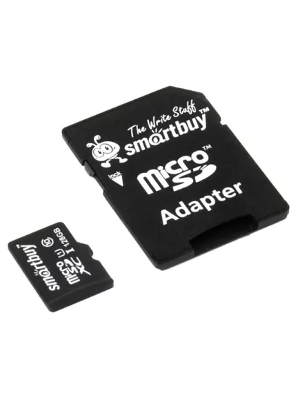 карта памяти SmartBuy 128Gb microSDXC Class 10