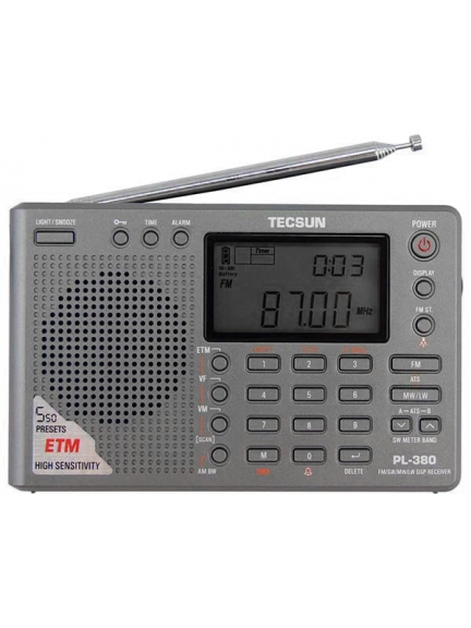 цифровой радиоприемник с хорошим приемом Tecsun PL-380 (export version)