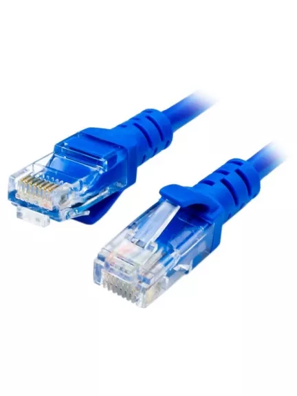 патч-корд ATcom UTP, 0.5 m, литой, RJ45, Cat.5e