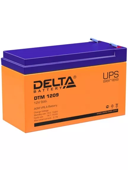 аккумулятор Delta DTM 1209