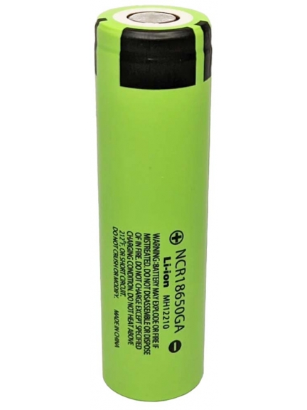 высокотоковый аккумулятор Panasonic NCR18650GA Li-Ion 3500 mAh, без защиты