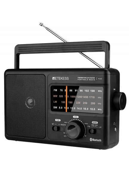 переносной радиоприемник с блютуз Retekess TR626