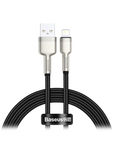 кабель передачи данных Baseus Cafule Series Metal Data Cable USB to IP 2.4A 1m
