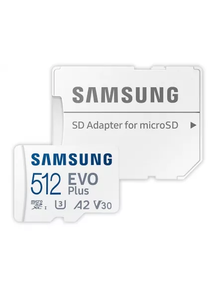 карта памяти Samsung 512Gb microSDXC Class 10 EVO PLUS MB-MC512KA/EU