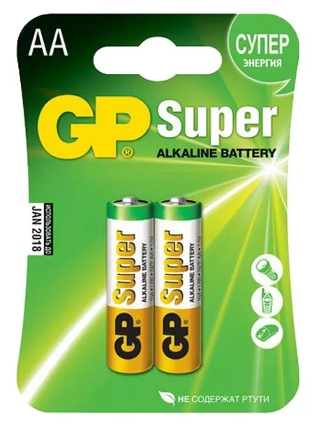 батарейки (2 шт.) GP LR6/AA-OS2 