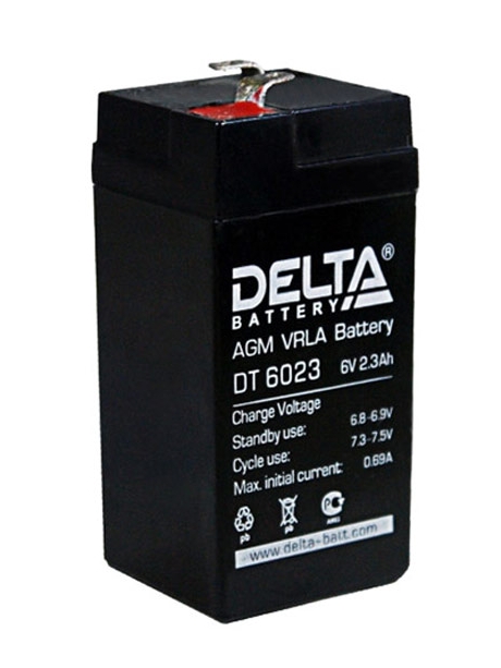 аккумулятор Delta DT 6023 
