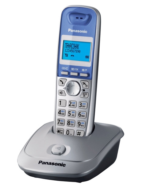 радиотелефон DECT Panasonic KX-TG2511RU silver