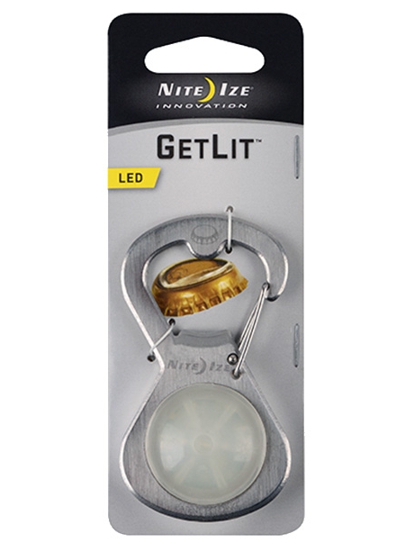 органайзер для ключей Nite Ize GetLit стальной