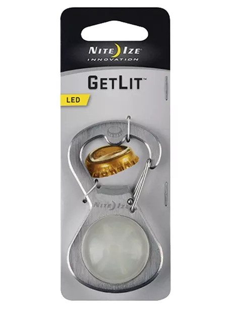 органайзер для ключей Nite Ize GetLit стальной