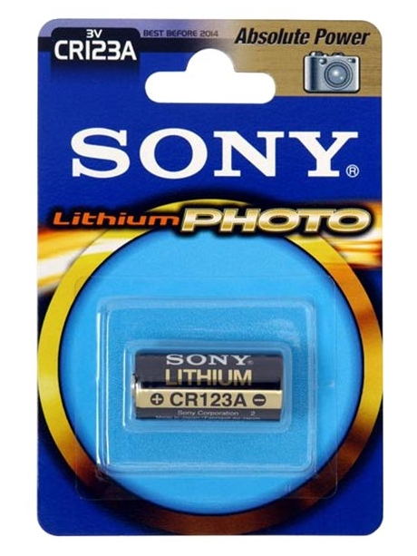 батарейка Sony CR123A-1BL 