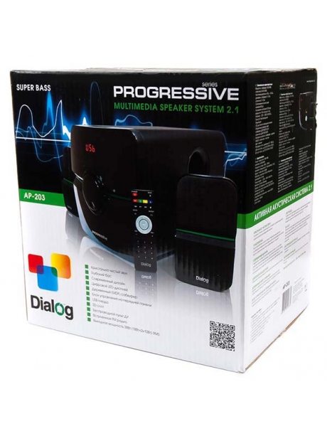 колонки Dialog Progressive AP-203 black